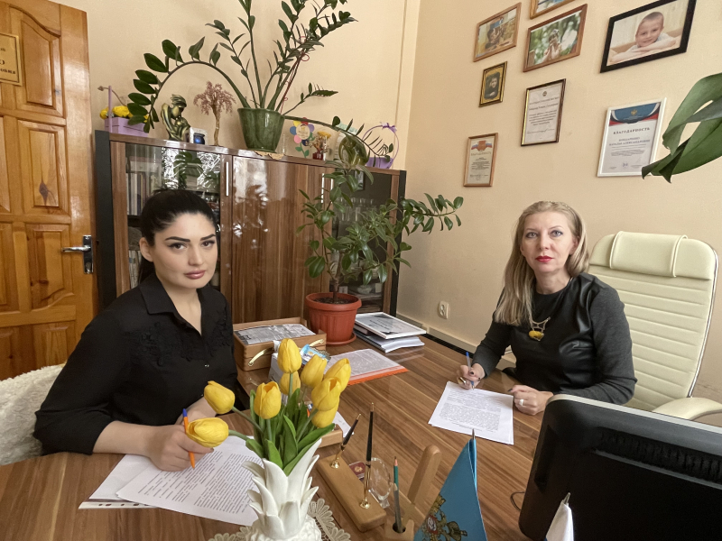 1декабря 2021 года Уполномоченный по правам ребенка в Карачаево-Черкесской Республике Н. А.  Бондаренко и Председатель Карачаево-Черкесского регионального отделения Общероссийской общественно-государственной детско-юношеской организации «Российское движен
