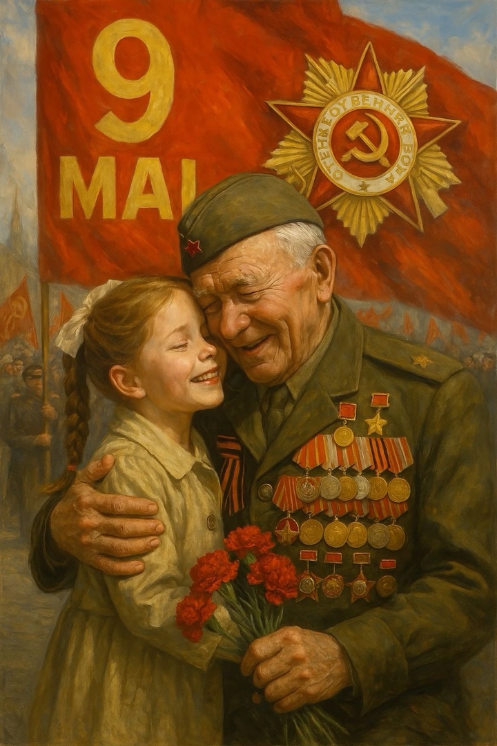 С праздником 9 мая!