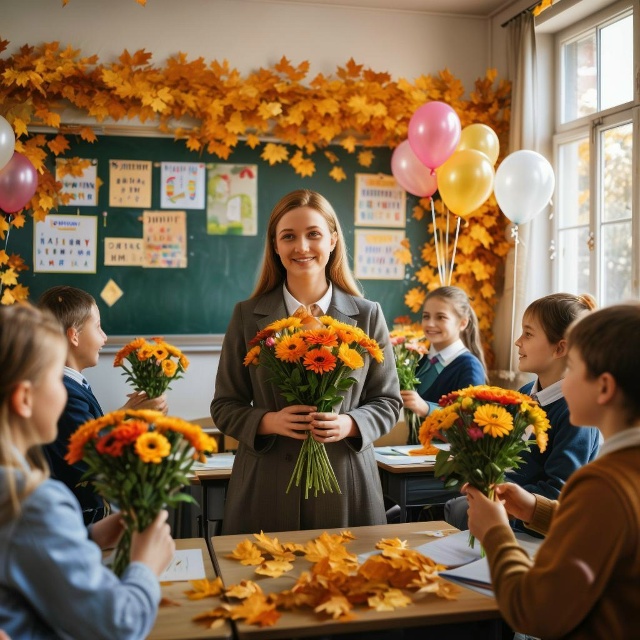 С Днем учителя!