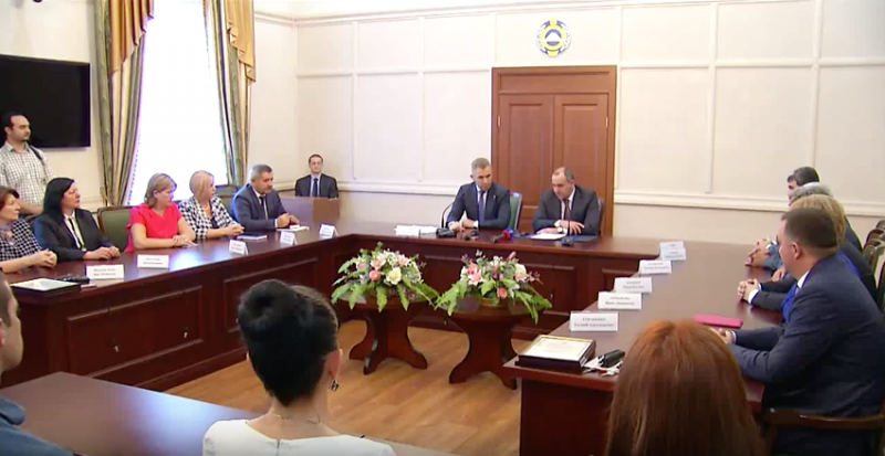 КЧР посетил Уполномоченный при Президенте РФ по правам ребенка П. Астахов